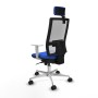 Chaise de Bureau Piqueras y Crespo 4B086N2 Bleu