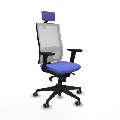 Chaise de Bureau Piqueras y Crespo 2D066G2 Bleu clair