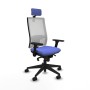Chaise de Bureau Piqueras y Crespo 3D066N2 Bleu clair