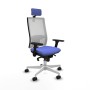 Chaise de Bureau Piqueras y Crespo 3D026N2 Bleu clair