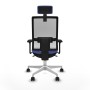 Chaise de Bureau Piqueras y Crespo 3D026N2 Bleu clair