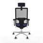 Chaise de Bureau Piqueras y Crespo 3D086G2 Bleu clair