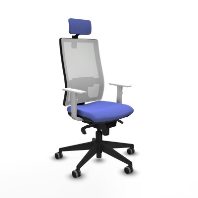 Chaise de Bureau Piqueras y Crespo 4B066G2 Bleu clair