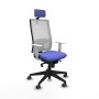 Chaise de Bureau Piqueras y Crespo 4B066G2 Bleu clair
