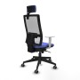 Chaise de Bureau Piqueras y Crespo 4B066G2 Bleu clair