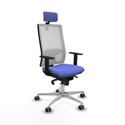 Chaise de Bureau Piqueras y Crespo 1D086G2 Bleu clair