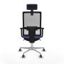 Chaise de Bureau Piqueras y Crespo 1D086G2 Bleu clair