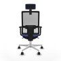 Chaise de Bureau Piqueras y Crespo 1D026N2 Bleu clair