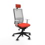 Chaise de Bureau Piqueras y Crespo 4B066G2 Orange Foncé