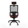 Chaise de Bureau Piqueras y Crespo 4B066G2 Orange Foncé