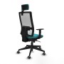 Office Chair Piqueras y Crespo 1D066G2 Turquoise