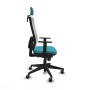 Office Chair Piqueras y Crespo 1D066G2 Turquoise