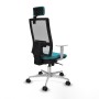 Chaise de Bureau Piqueras y Crespo 4B086N2 Turquoise