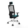 Office Chair Piqueras y Crespo 1D026N2 Turquoise