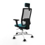 Office Chair Piqueras y Crespo 2D026N2 Turquoise