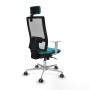 Chaise de Bureau Piqueras y Crespo 4B086G2 Turquoise