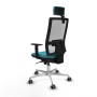 Office Chair Piqueras y Crespo 1D086G2 Turquoise