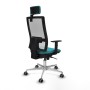Office Chair Piqueras y Crespo 1D086G2 Turquoise