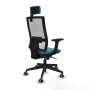 Office Chair Piqueras y Crespo 2D066G2 Turquoise