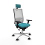 Office Chair Piqueras y Crespo 3D086N2 Turquoise
