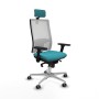Chaise de Bureau Piqueras y Crespo 3D086G2 Turquoise