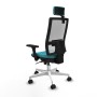 Office Chair Piqueras y Crespo 3D026N2 Turquoise