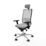 Chaise de Bureau Piqueras y Crespo 3D086G2 Gris clair