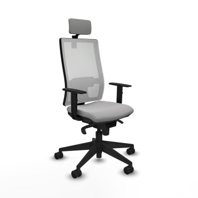 Chaise de Bureau Piqueras y Crespo 1D066N2 Gris clair