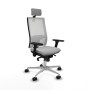 Chaise de Bureau Piqueras y Crespo 3D086N2 Gris clair