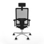 Chaise de Bureau Piqueras y Crespo 3D086N2 Gris clair