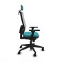Chaise de Bureau Piqueras y Crespo 3D066N2 Turquoise
