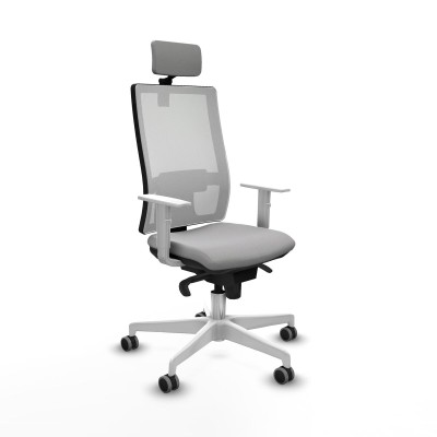 Chaise de Bureau Piqueras y Crespo 4B026G2 Gris clair