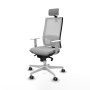 Chaise de Bureau Piqueras y Crespo 4B026G2 Gris clair