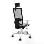Chaise de Bureau Piqueras y Crespo 4B026G2 Gris clair