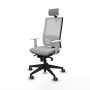 Chaise de Bureau Piqueras y Crespo 4B066G2 Gris clair