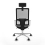 Chaise de Bureau Piqueras y Crespo 4B086N2 Gris clair