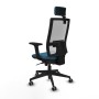 Chaise de Bureau Piqueras y Crespo 2D066G2 Vert pétrole