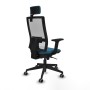 Chaise de Bureau Piqueras y Crespo 2D066G2 Vert pétrole
