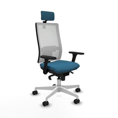 Office Chair Piqueras y Crespo 3D026N2 Petroleum green