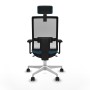 Office Chair Piqueras y Crespo 3D026N2 Petroleum green