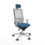 Chaise de Bureau Piqueras y Crespo 4B086G2 Vert pétrole
