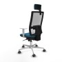 Chaise de Bureau Piqueras y Crespo 4B086G2 Vert pétrole
