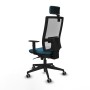 Chaise de Bureau Piqueras y Crespo 1D066G2 Vert pétrole