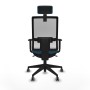 Chaise de Bureau Piqueras y Crespo 1D066G2 Vert pétrole