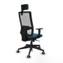 Chaise de Bureau Piqueras y Crespo 1D066G2 Vert pétrole