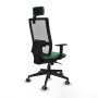 Chaise de Bureau Piqueras y Crespo 1D066G2 Vert émeraude
