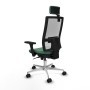 Chaise de Bureau Piqueras y Crespo 3D086N2 Vert émeraude