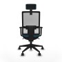 Office Chair Piqueras y Crespo 1D066N2 Petroleum green