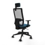 Chaise de Bureau Piqueras y Crespo 1D066N2 Vert pétrole