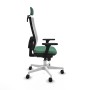 Chaise de Bureau Piqueras y Crespo 3D026N2 Vert émeraude